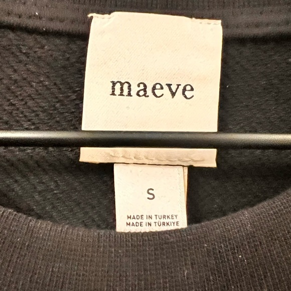 Anthropologie Maeve Brooch Embellished Sweatshirt - Picture 9 of 10